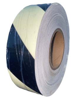 Фотолюминесцентная лента "Зебра" разметка пожарной безопасности противопожарная