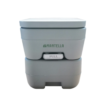 Портативный мобильный переносной биотуалет Mantella P2 верхний бак 15 л, нижний бак 20 л