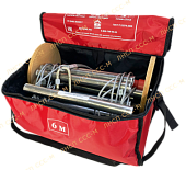 Лестница спасательная навесная пожарная ЛНСП-Кст-9-Н "ССС-М" 9 метров