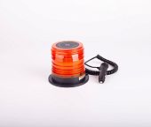 Маяк проблесковый маячок светодиодный желтый на магните автомобильная мигалка желтая на крышу автомобиля, автобуса, грузовика, спецтехники Mantella 10 см